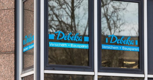 Debeka Logo in Gießen, Deutschland