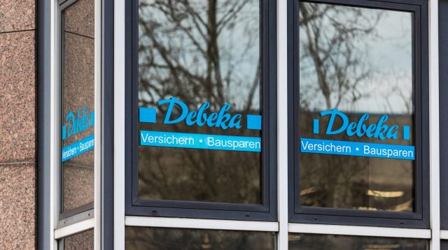 Debeka Logo in Gießen, Deutschland