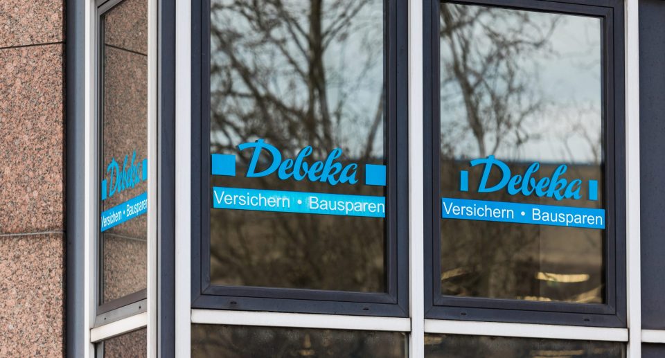 Debeka Logo in Gießen, Deutschland