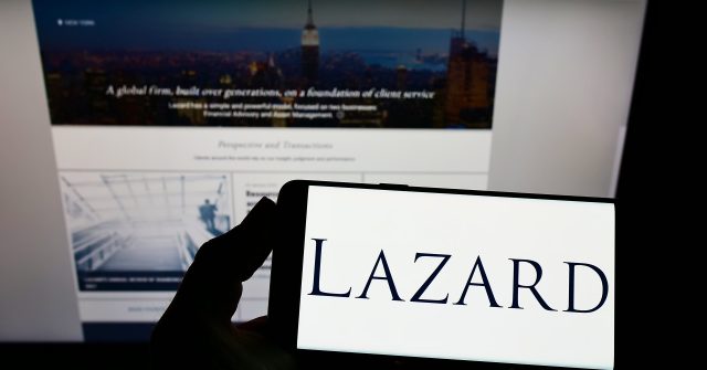 Website und Logo von Lazard Asset Management