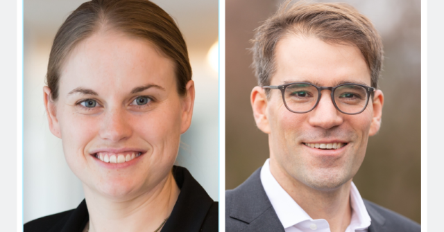 Ursula Weigl, Partner bei McKinsey und Max Flötotto, Senior Partner bei McKinsey.