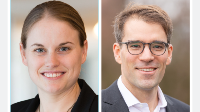 Ursula Weigl, Partner bei McKinsey und Max Flötotto, Senior Partner bei McKinsey.