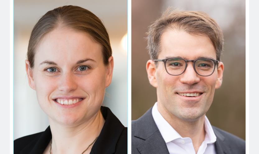 Ursula Weigl, Partner bei McKinsey und Max Flötotto, Senior Partner bei McKinsey.