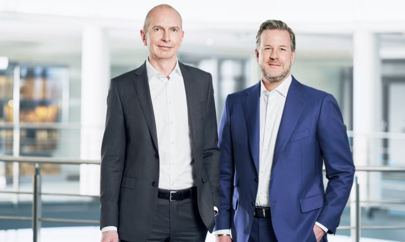 Die Co-CEOs Dr. Andreas Eurich (links) und Oliver Schoeller von der BarmeniaGothaer.