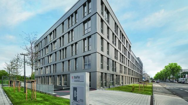 BaFin-Hauptgebäude in Bonn, Sitz der Banken- und Versicherungsaufsicht.