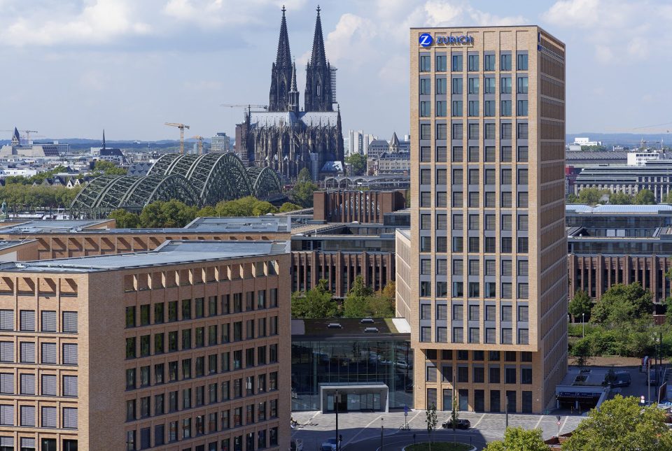 Zurich Campus in Köln. Sitz der Zurich Deutschland.