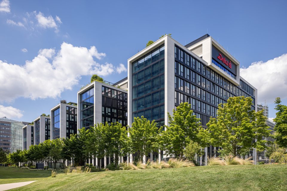 Die DekaBank im Frankfurter Stadtteil Niederrad.