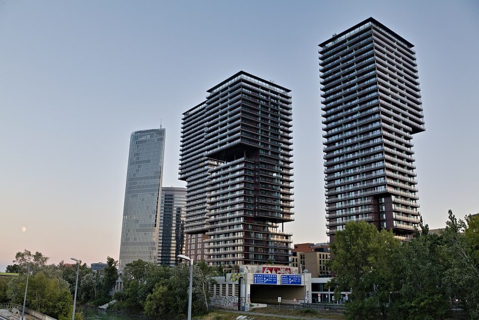 Triple Towers in Wien