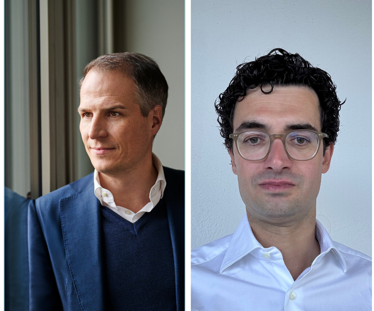 Tibor Kossa, Co-Head Investmentbanking Goldman Sachs, Deutschland & Österreich (li.); Christopher Droege, Head of M&A Goldman Sachs, Deutschland & Österreich.