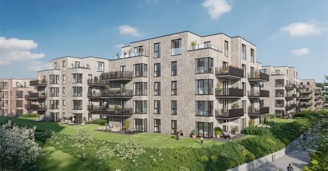 Neubauprojekt „Waterkant“ der Sparda-Hamburg.