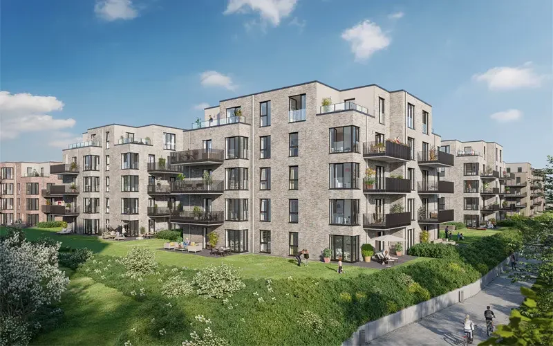 Neubauprojekt „Waterkant“ der Sparda-Hamburg.