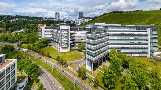 Die Sparkassenversicherung in
 Stuttgart.