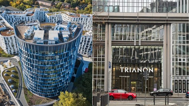 Die neue Hamburger Berenberg-Zentrale und das Frankfurter Büro von Franklin Templeton: Wird es bald Umzüge von Hamburg nach Frankfurt geben?