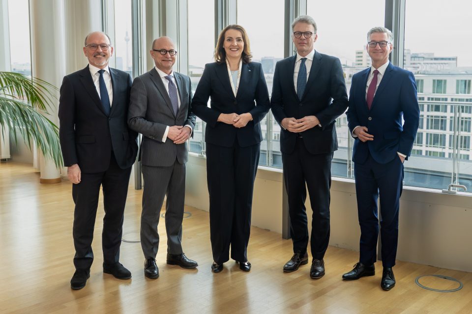 Thomas Groß, Ulrich Reuter, Marija Kolak, Christian Sewing, Gero Bergmann