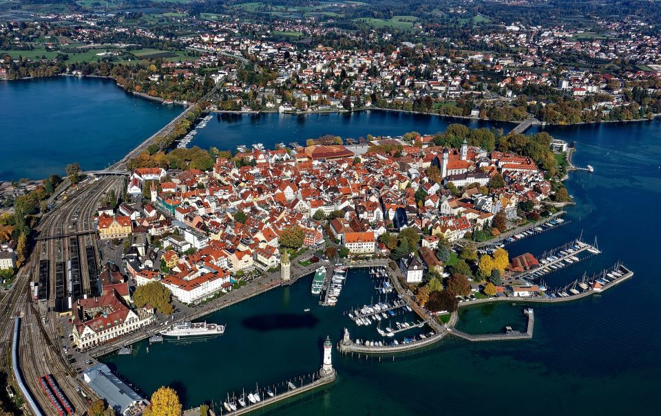 Idyllisch: Die Stadt Lindau am Bodensee, Sitz der VR Südbank