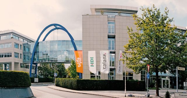 Talanx: Standort Hilden Gebäudekomplex.