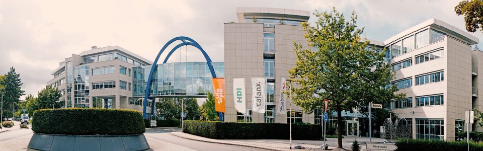 Talanx: Standort Hilden Gebäudekomplex.