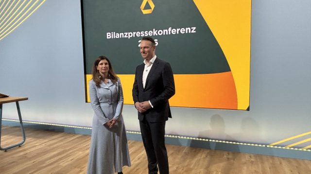 Commerzbank-Chefin Bettina Orlopp, CFO Carsten Schmitt