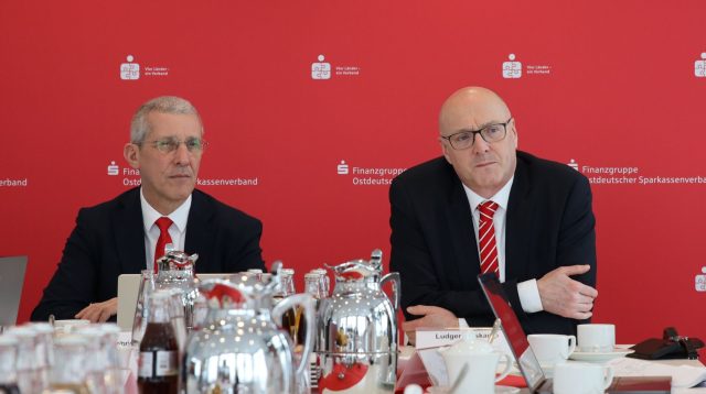 OSV-Verbandsgeschäftsführer Markus Rück und OSV-Präsident Ludger Weskamp: Stirnrunzeln trotz guter Ergebnisse.