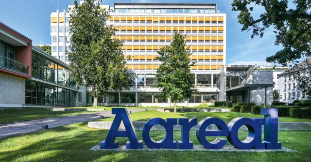 Die Zentrale der Aareal Bank in Wiesbaden. Die Bank plant dort mittlerweile ein neues Gebäude.