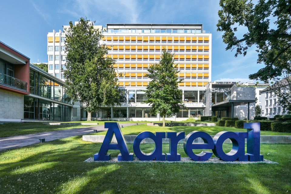 Die Zentrale der Aareal Bank in Wiesbaden. Die Bank plant dort mittlerweile ein neues Gebäude.