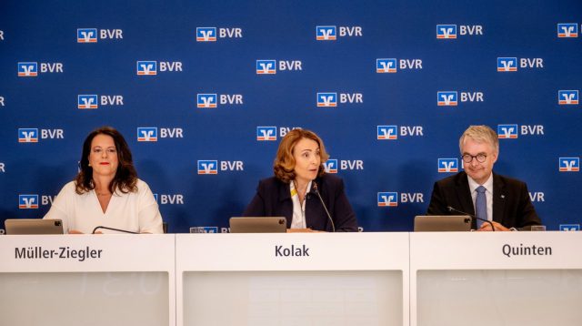 Der BVR-Vorstand (v.l.): Tanja Müller-Ziegler, Marija Kolak und Daniel Quinten.
