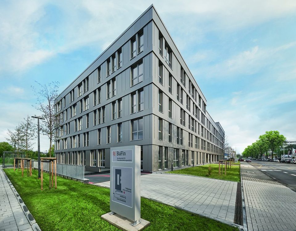 Hauptgebäude in Bonn, Sitz der Banken- und Versicherungsaufsicht