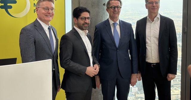 Hubertus Väth, Kaweh Mansoori, Oliver Behrens, Oliver Dany (v.l.)