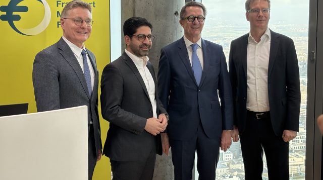 Hubertus Väth, Kaweh Mansoori, Oliver Behrens, Oliver Dany (v.l.)