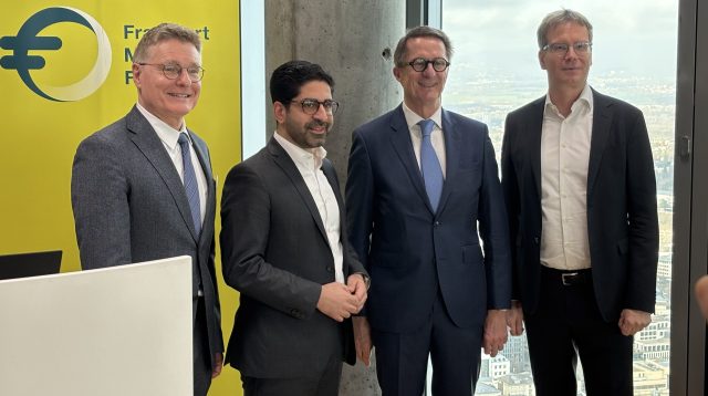 Hubertus Väth, Kaweh Mansoori, Oliver Behrens, Oliver Dany (v.l.)