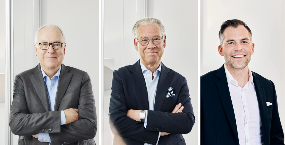 Die Führung der Ascory (v.l.n.r.): Vorstandssprecher Matthias Wargers, Vorstandsmitglied Hendrik Harms und Generalbevollmächtigter Kai Friedrichs