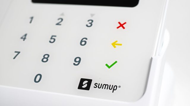 Kartenlesegerät von Sumup