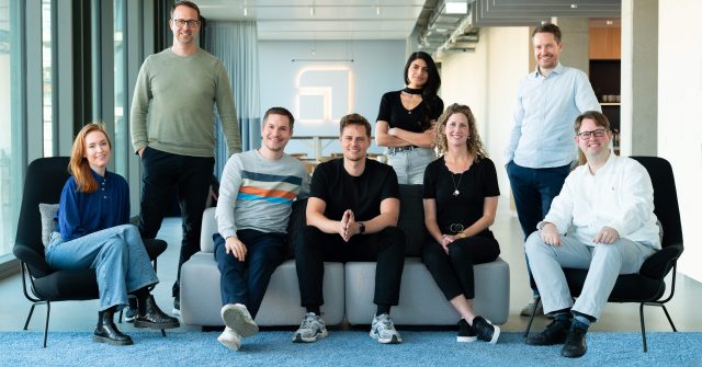 Das Upvest-Managementteam um CEO Martin Kassing (Mitte) hat einen dicken Fisch an der Angel: die DKB.