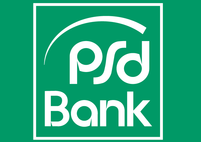 Grüne Kreditgenossen: Das Logo der PSD Banken