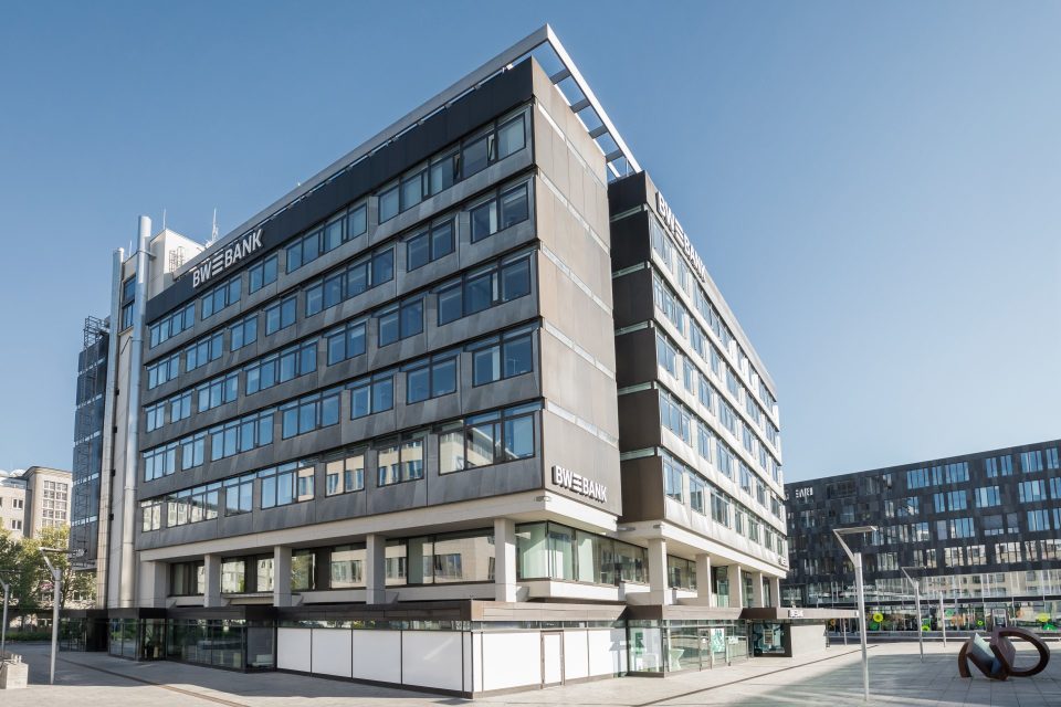 Hauptsitz der BW-Bank in Stuttgart.