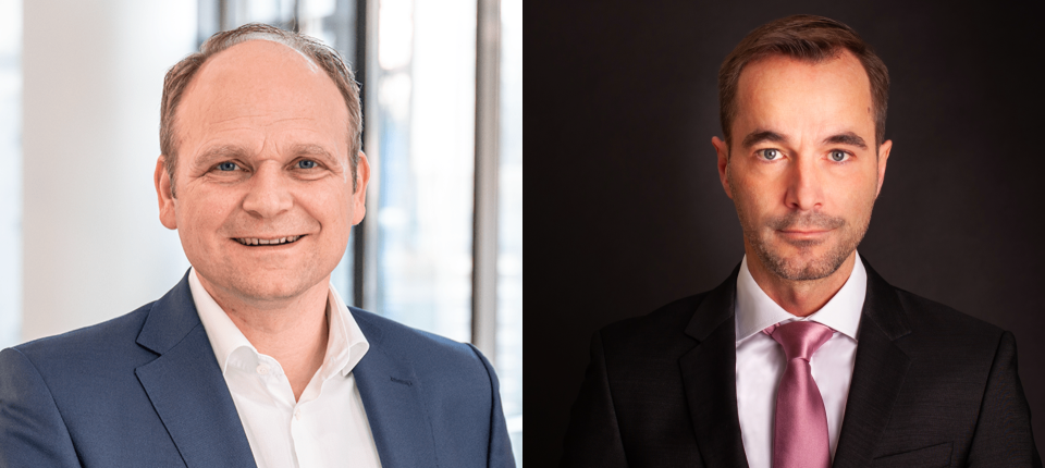 Die künftigen Investmentchefs der OLB: Chris Eggert (links) und Christian Bessenroth (rechts)