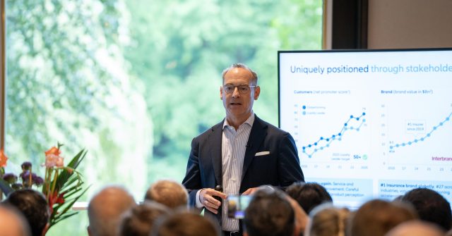 Oliver Bäte, CEO der Allianz, beim Allianz Media Barbecue in München 2026.