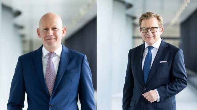 Vor einem Jahr gab Thorsten Schönenberger (links) das Amt als LBBW-Immobilienvorstand an Sascha Klaus (rechts) ab. Die Bank half dabei mit einer hohen Abfindung nach.