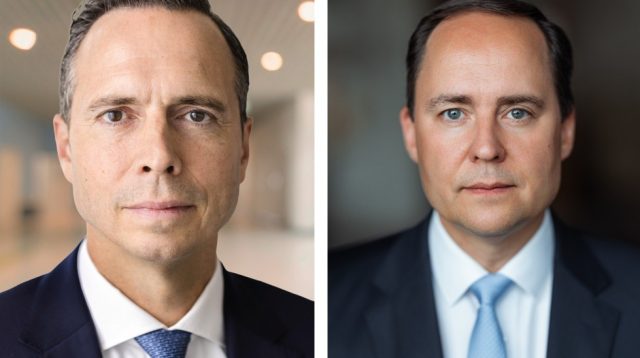 Jan-Philipp Gillmann (links) und Nico Ruse (rechts) führen künftig als Co-CEOs das Corporate & Institutional Banking bei BNP Paribas