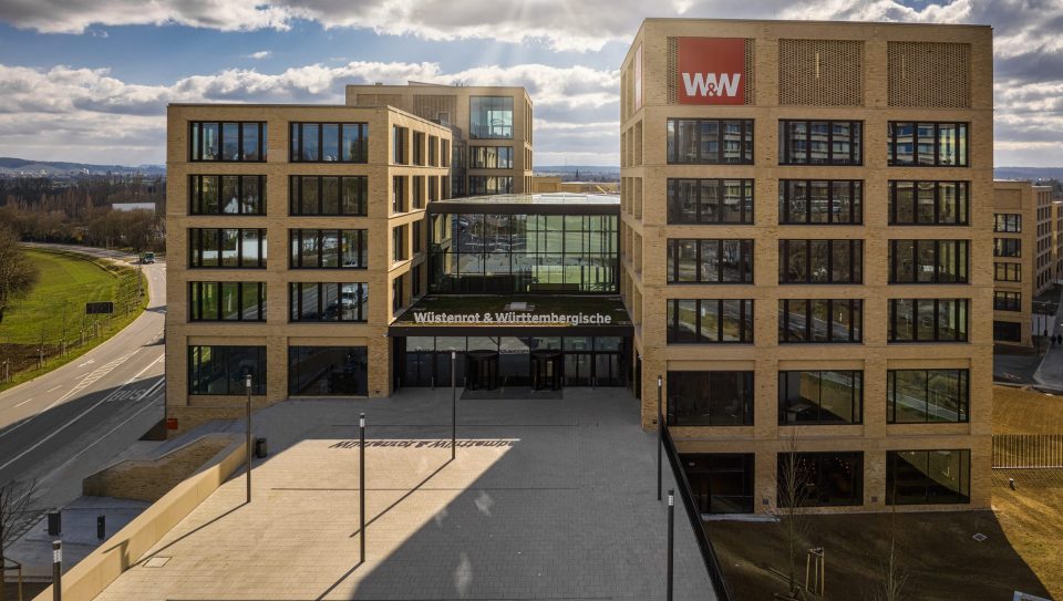W&W-Zentrale in Kornwestheim.