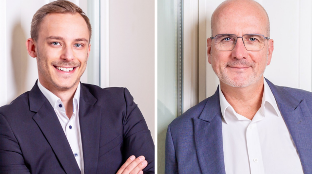One Crowd-Geschäftsführer Robert Gleibs und Stefan Flinspach