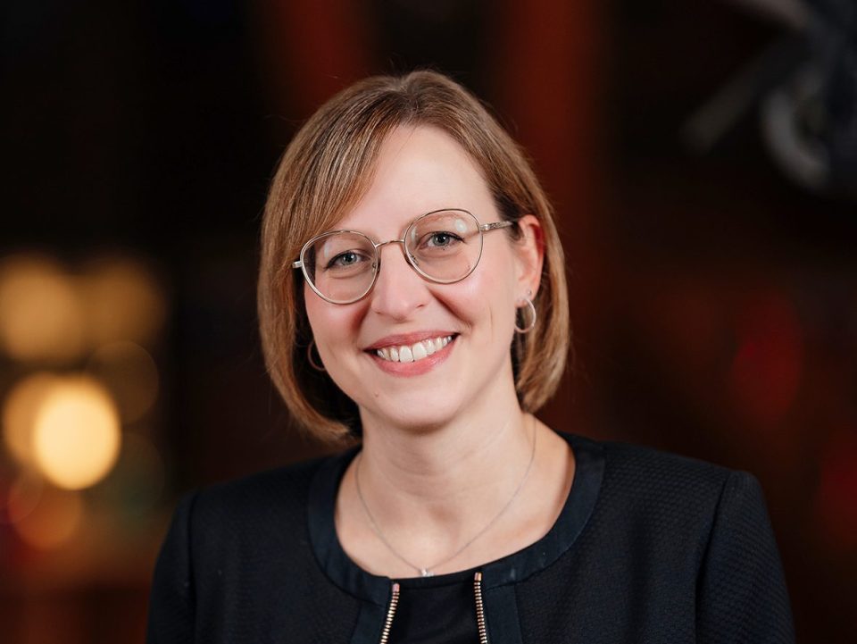 Sabine Curt, Vorständin der Volksbank Mittelhessen