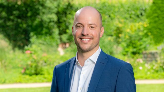 Jan-Mathis Janßen, Vorstand bei der Volksbank Oldenburg-Land Delmenhorst.