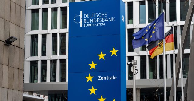 Die Deutsche Bundesbank in Frankfurt