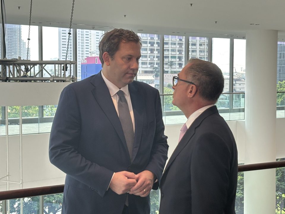 Finanzminister Lars Klingbeil und Bundesbank-Präsident Joachim Nagel in Bangkok