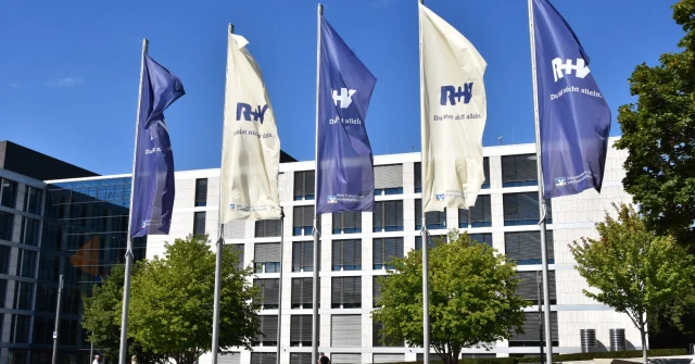 Zentrale der R+V in Wiesbaden.