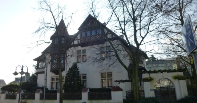 Die Villa Schaub in Emsdetten beherbergt heute die „Werte-Bank-Münsterland“.