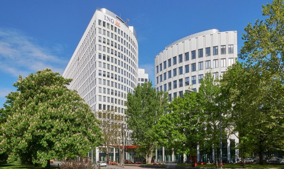 Zentrale der ING Deutschland in Frankfurt.