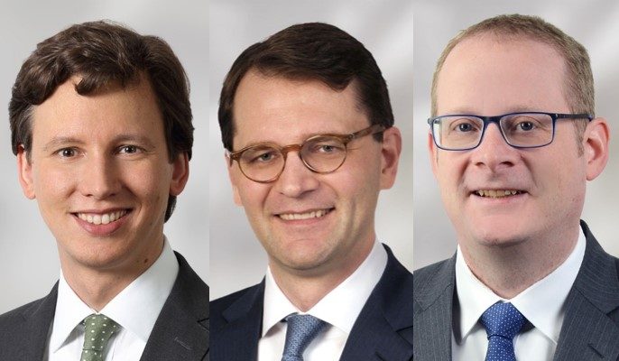 Dominik Heß, Philipp Klöckner und Christian Vogel