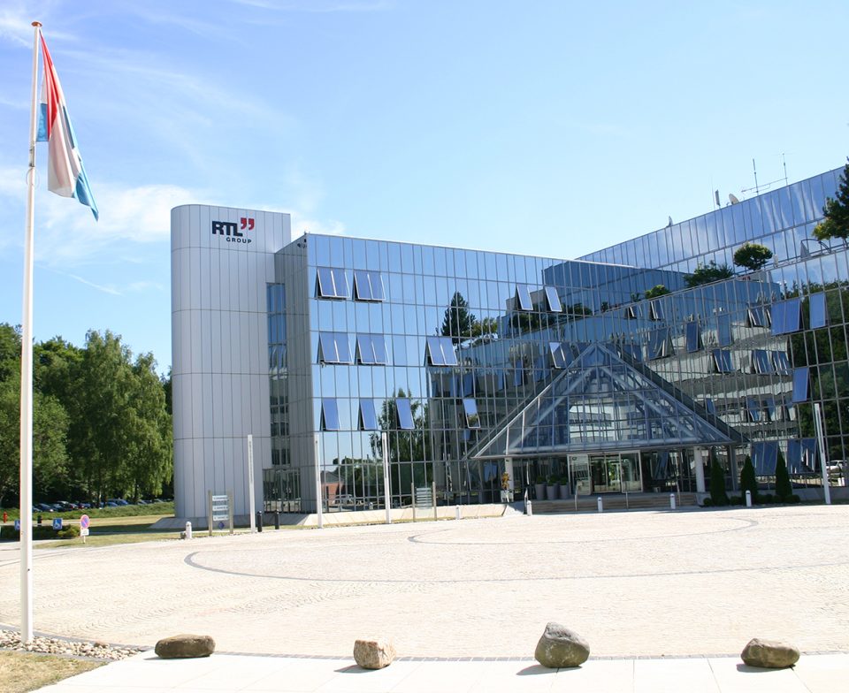 Die Firmenzentrale der RTL Group